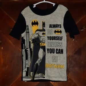 🍀3/15 Batman Boy's Tee-shirt 💛🖤